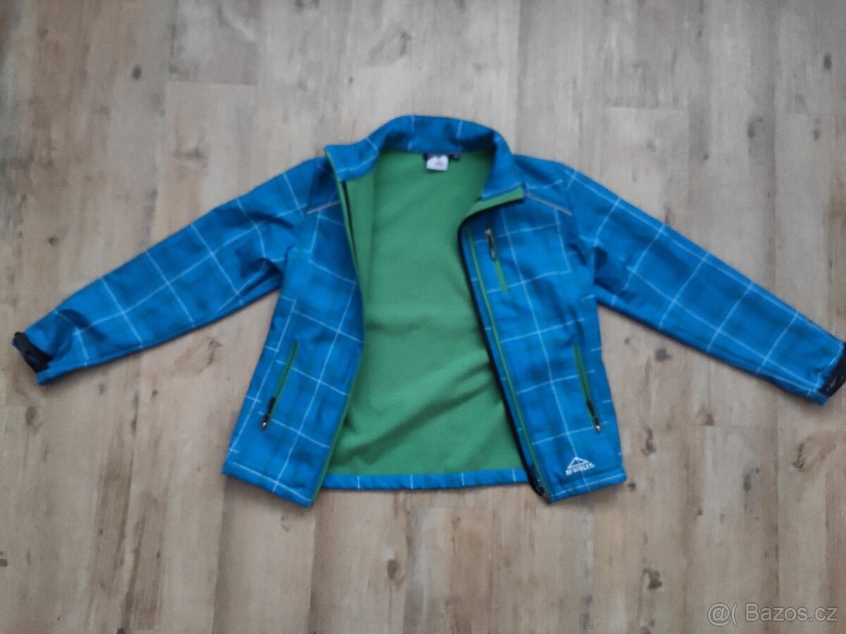 Zateplená softshellová bunda 152 - 3