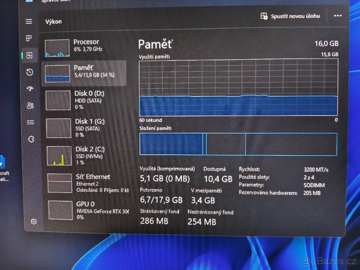 DDR4 SO-DIMM adapter do stolního PC - 3