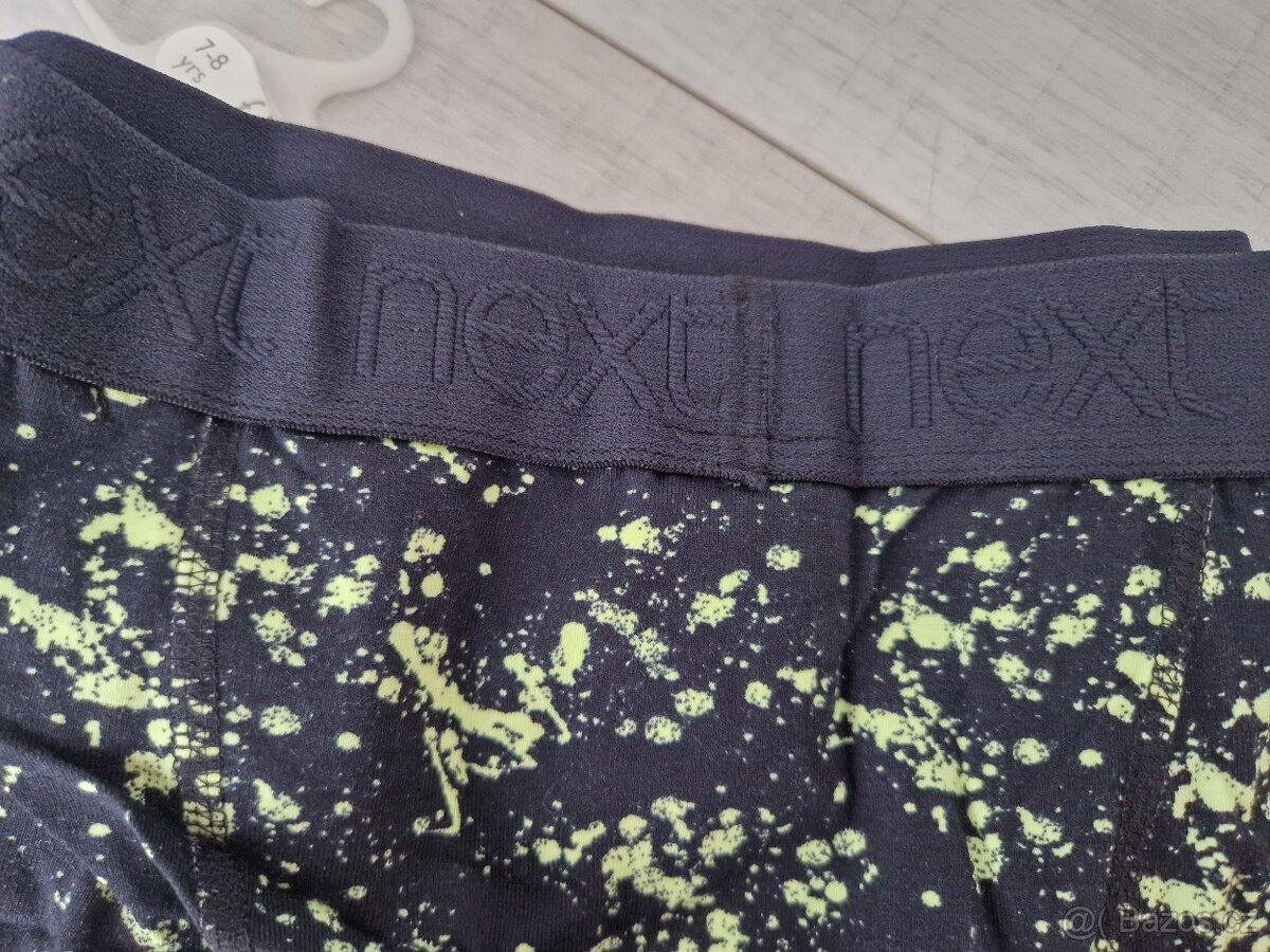 4 x boxerky Next, vel.7-8let, nové - 3