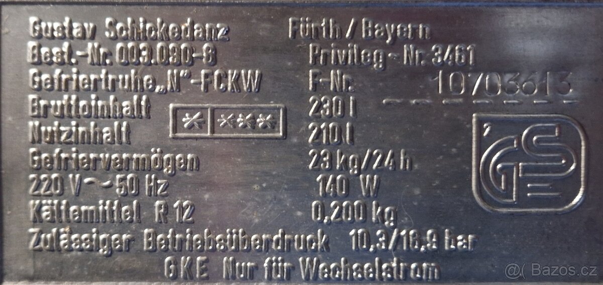 Pultový Mrazák 230l - 3