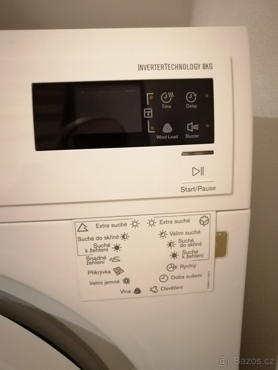 sušička ELEKTROLUX na 8kg - 3