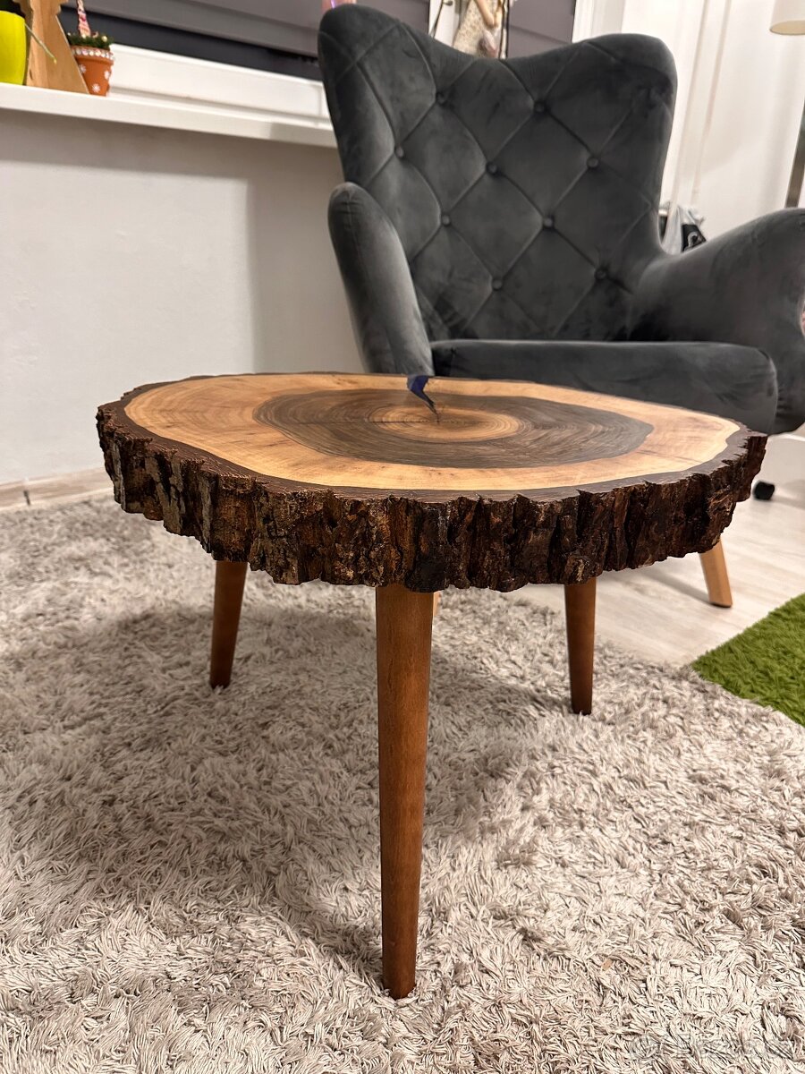 Konferenční stolek ořech - 3