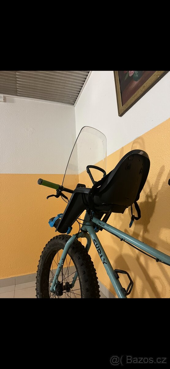 Přední Detska cyklosedacka thule se štítem - 3