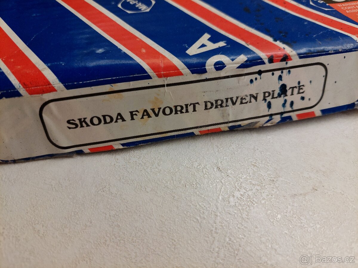 Spojková lamela Škoda Favorit / Forman / Pick Up   NOVÁ - 3
