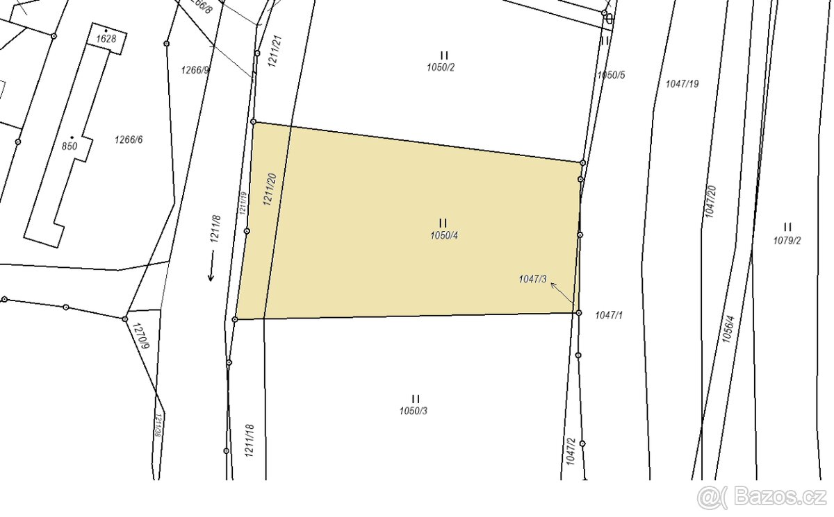 Prodej stavebního pozemku v Luhačovicích BEZ realitky - 3