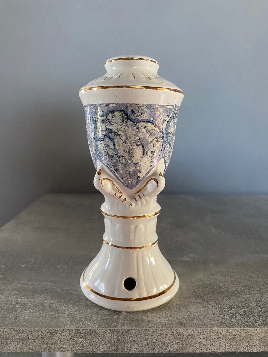 Retro keramická základna stolní lampy - 3