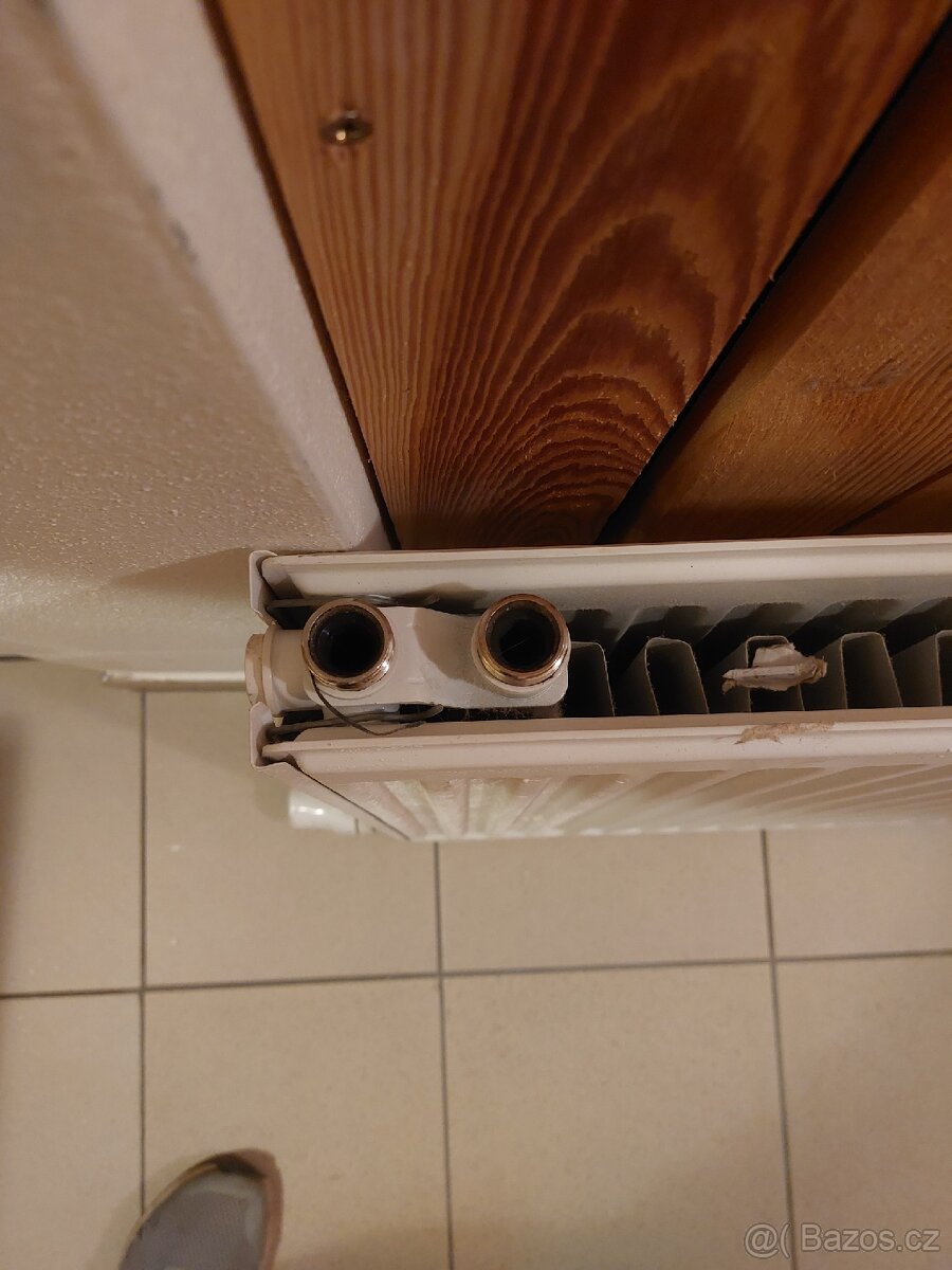 Plechový radiátor 60x60 - 3