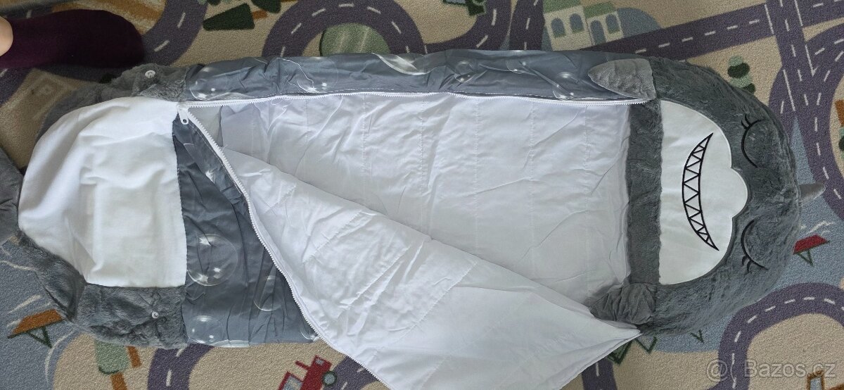 Spací pytel pro děti 3v1 Happy Nappers - žralok - 3