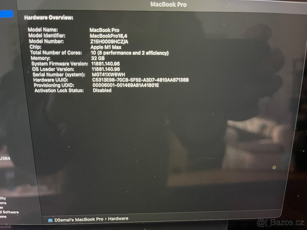 MACBOOK PRO 14” M1 MAX, 1 TB, 32GB RAM, 32 core gpu - 3