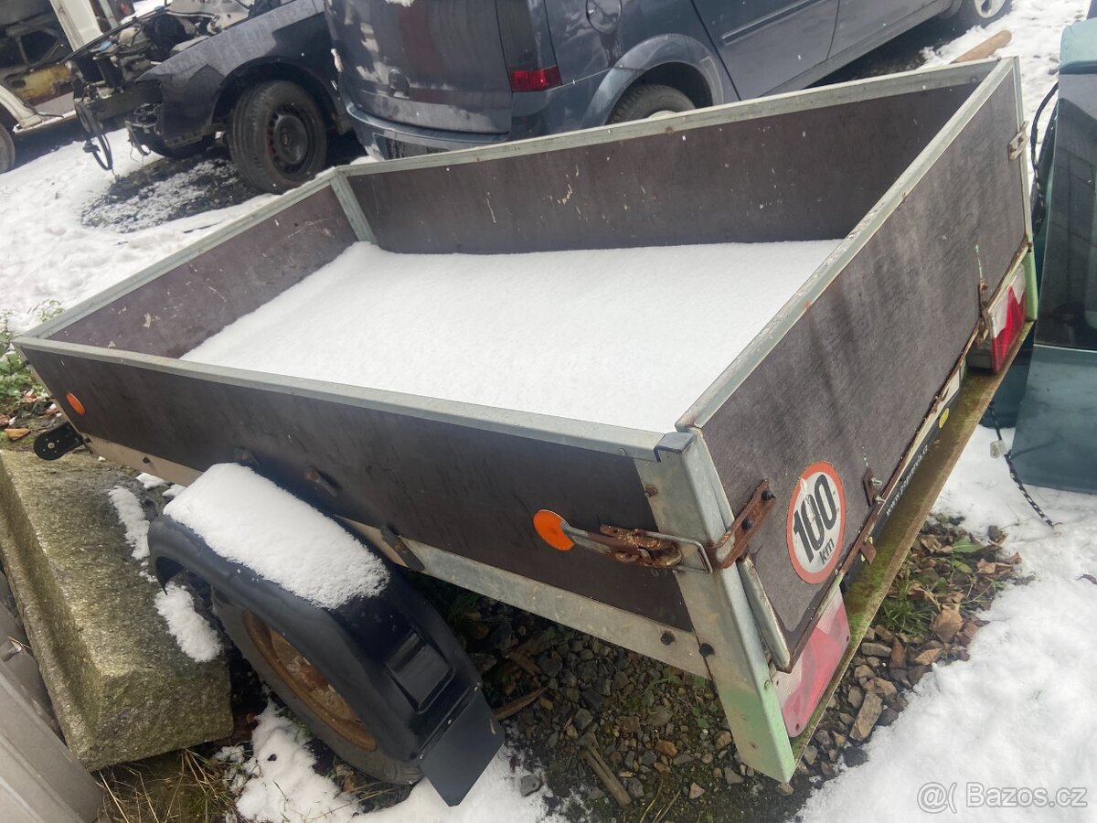 Přívěs AGADOS vozík 750kg bez TP - 3