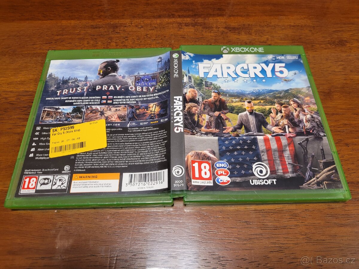 Hra XBOX ONE FARCRY 5, CZ, zánovní. - 3