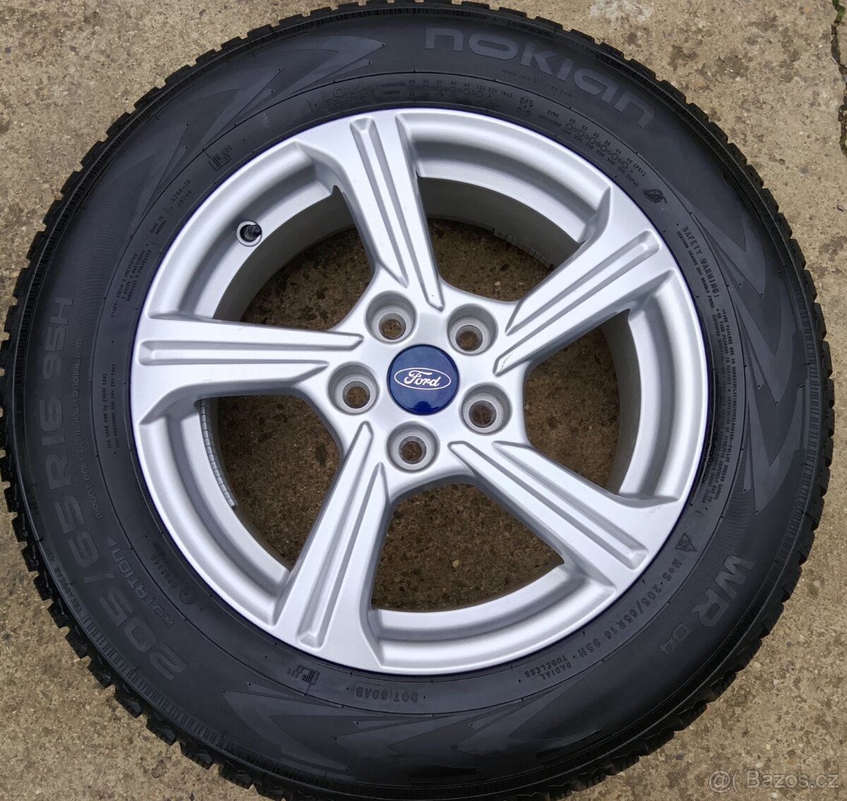 Zimní alu disky originální Ford Puma 5x108 R16 - 3