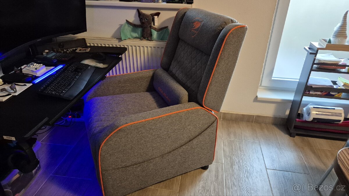 Herni křeslo Cougar Ranger One Gray - 3