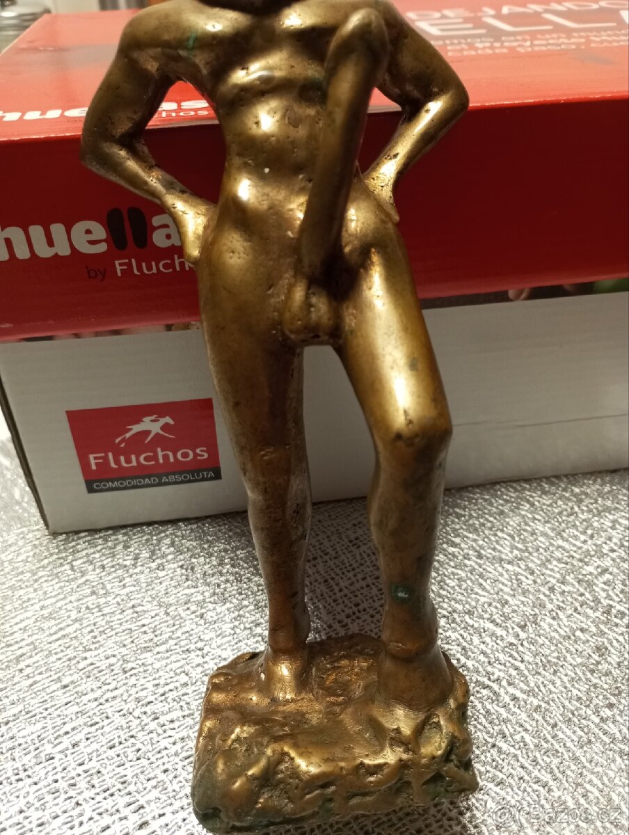 Bronzová socha satyra - 3