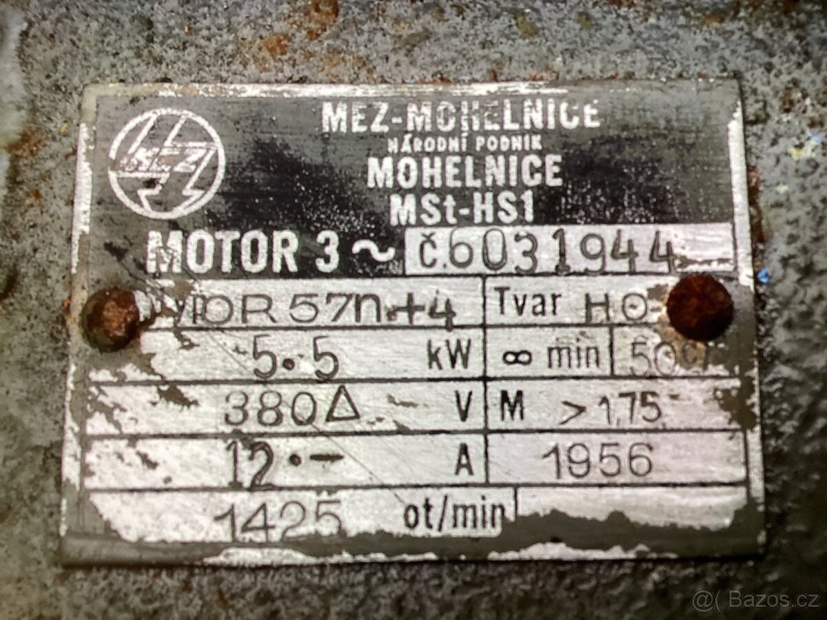 Elektromotor MEZ - 3