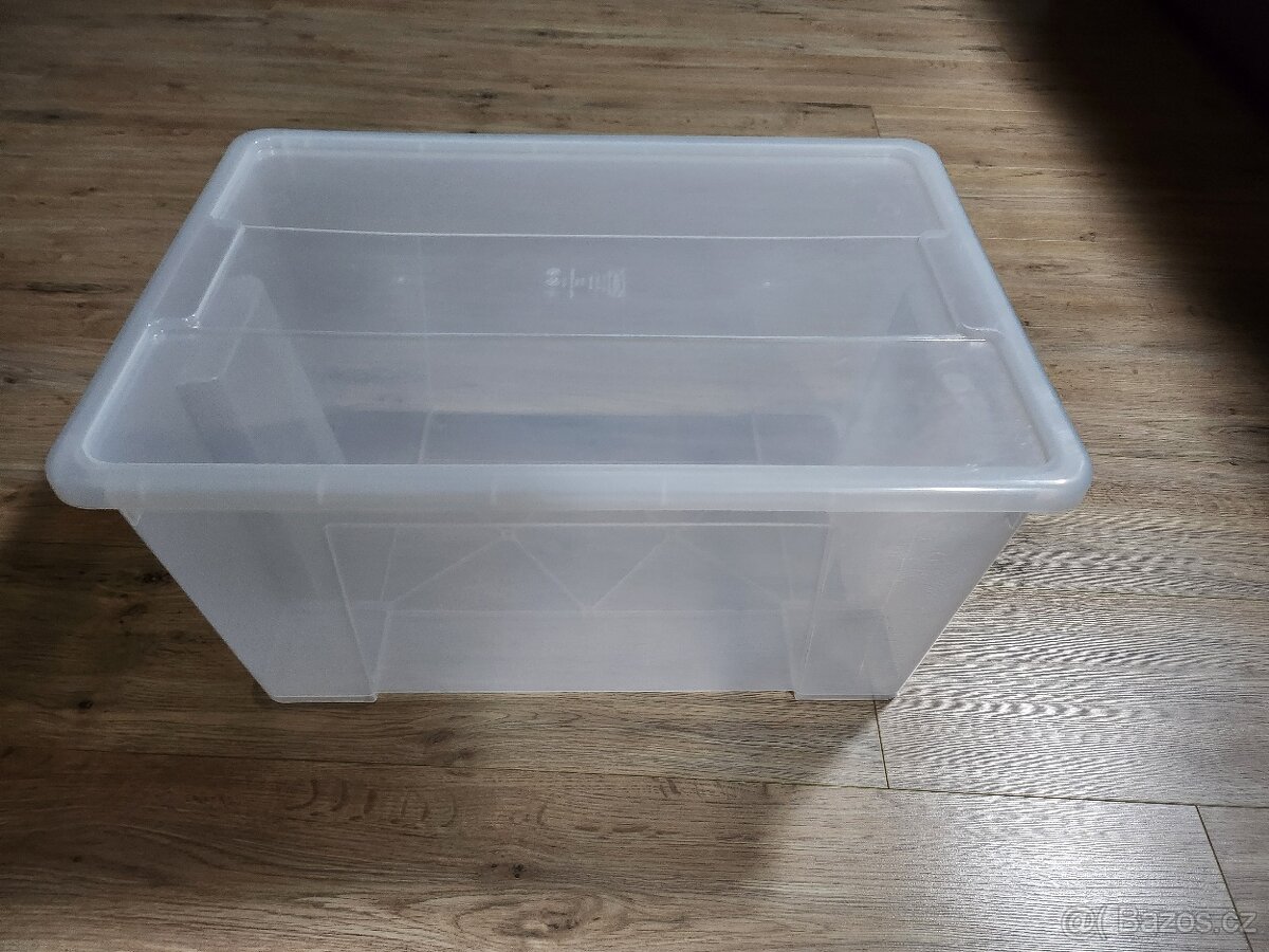 Boxy s víkem IKEA - SAMLA 45 l - 3