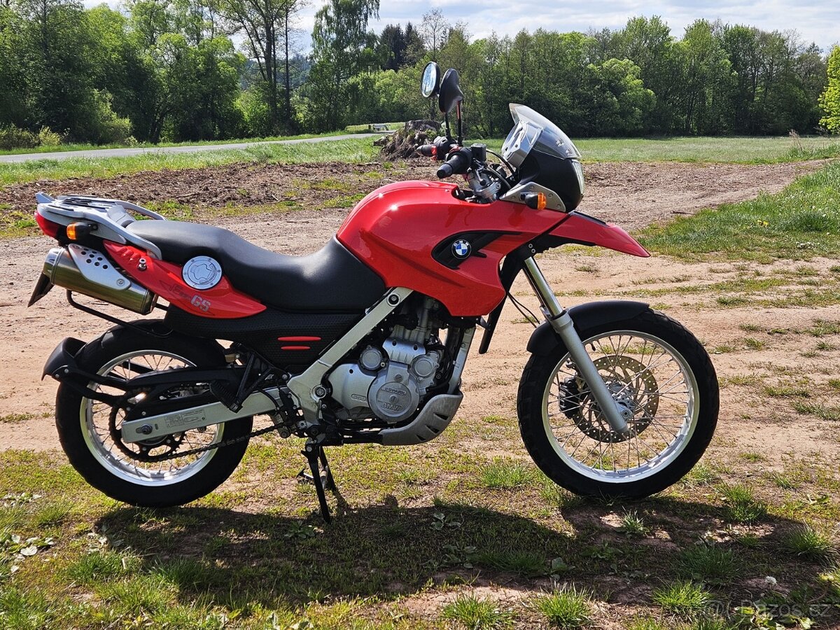 BMW F 650 GS + kufry TOP stav