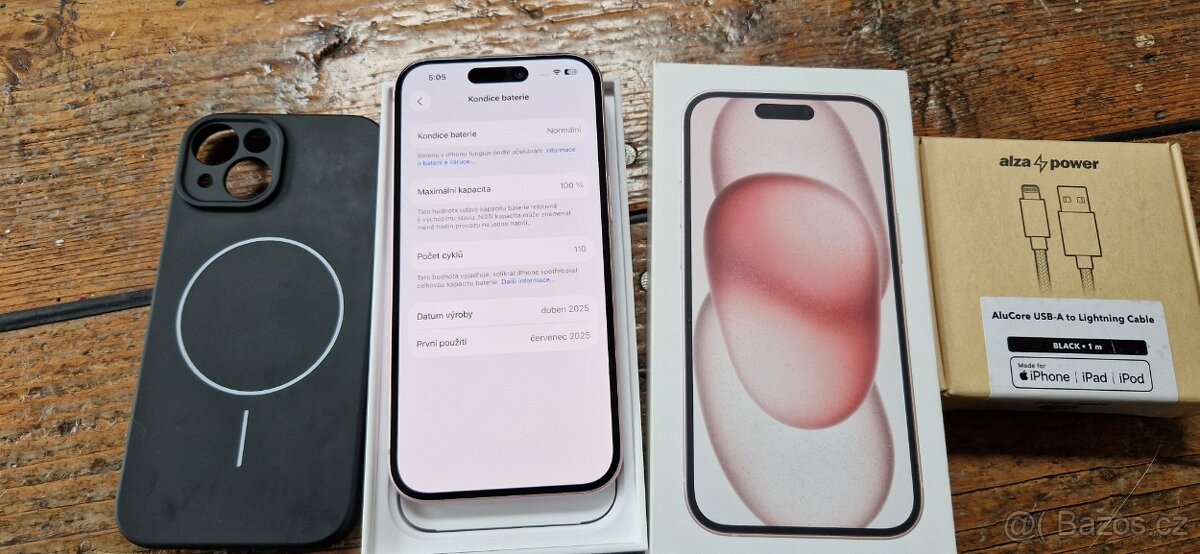 Apple iphone 15 128gb Pink - 3