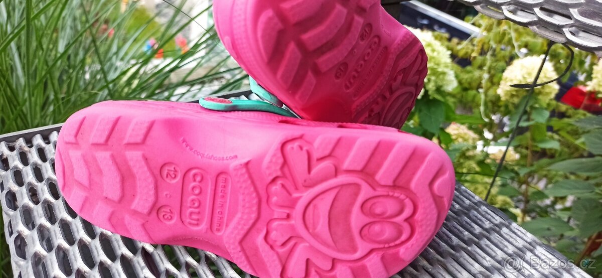 Dětské Crocs / gumovky/ nazouváky - vel. 12) 13 - 3