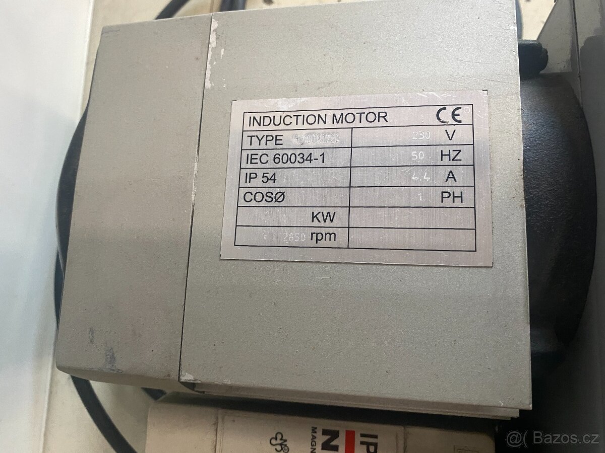 Pásová bruska Huvema HU 100x1220 pro mobilní kovárny - 3