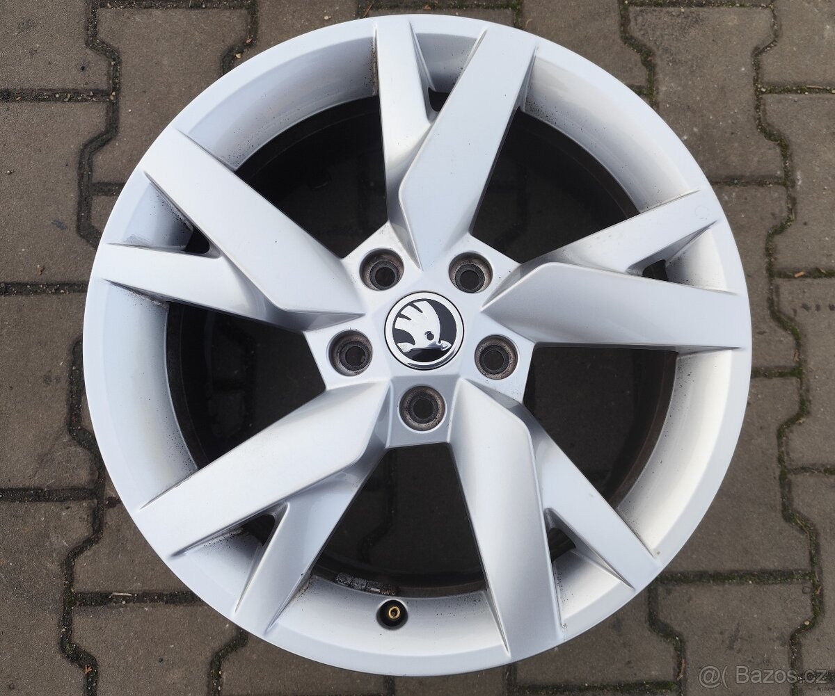 Alu kola originál Škoda Octavia IV 5x112 R17 Lyra - 3