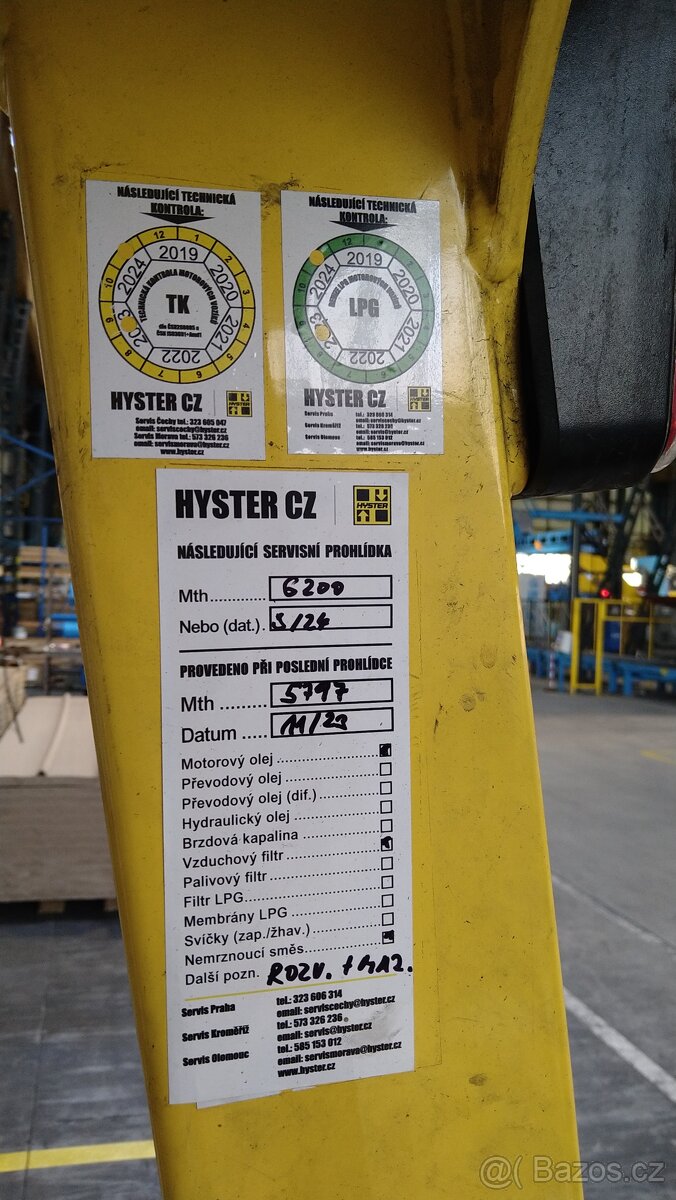 Vysokozdvižný vozík Hyster H3.5FT - 3