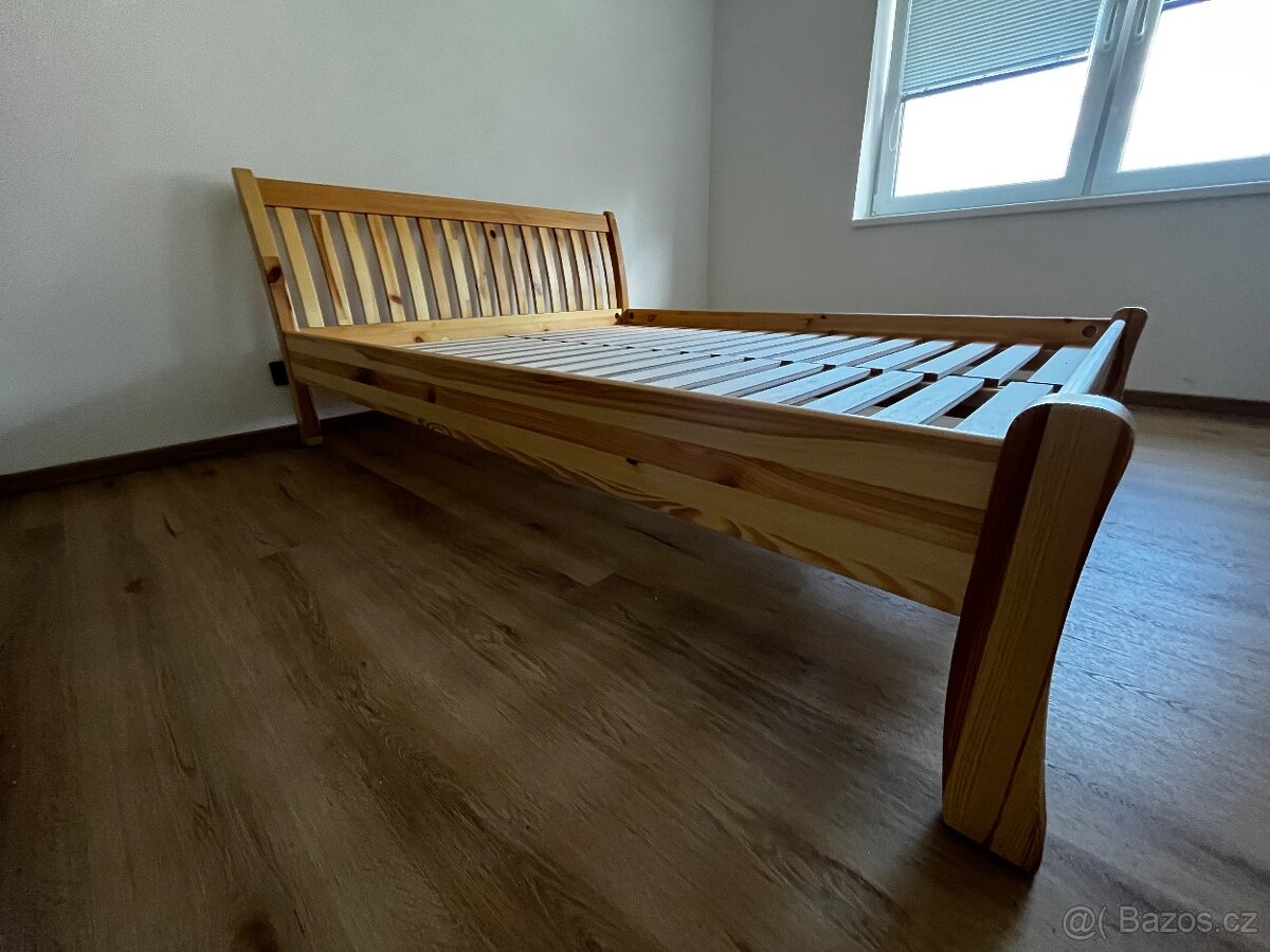 Prodám postel z masivu Borovice 160x200 - 3