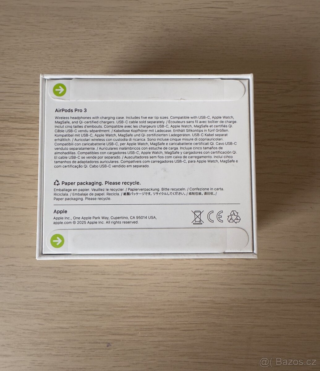 Apple AirPods Pro 3 NOVÉ, nerozbalené, originál - 3