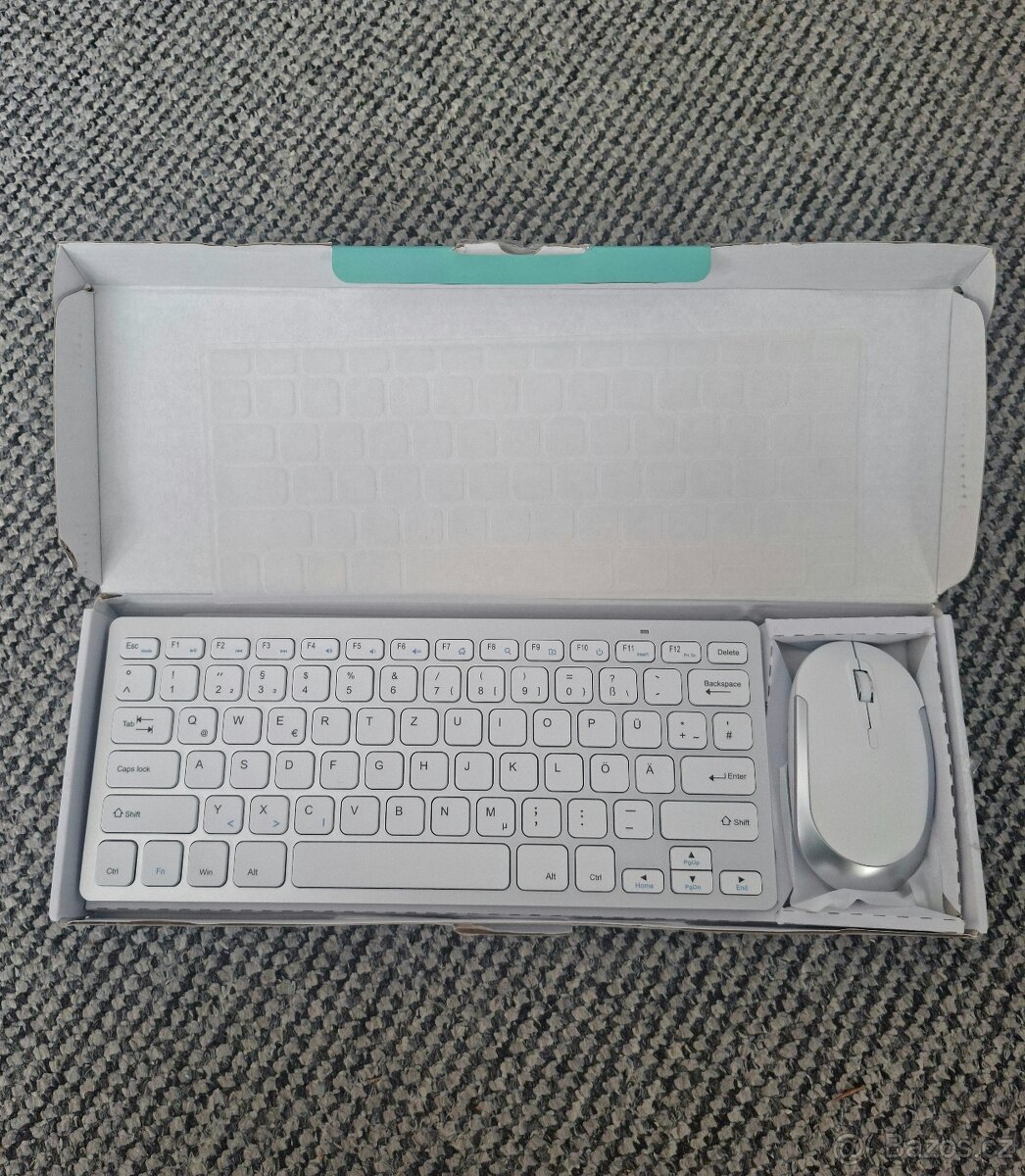 Bezdrátová klávesnice + myš (nepoužité) - 3