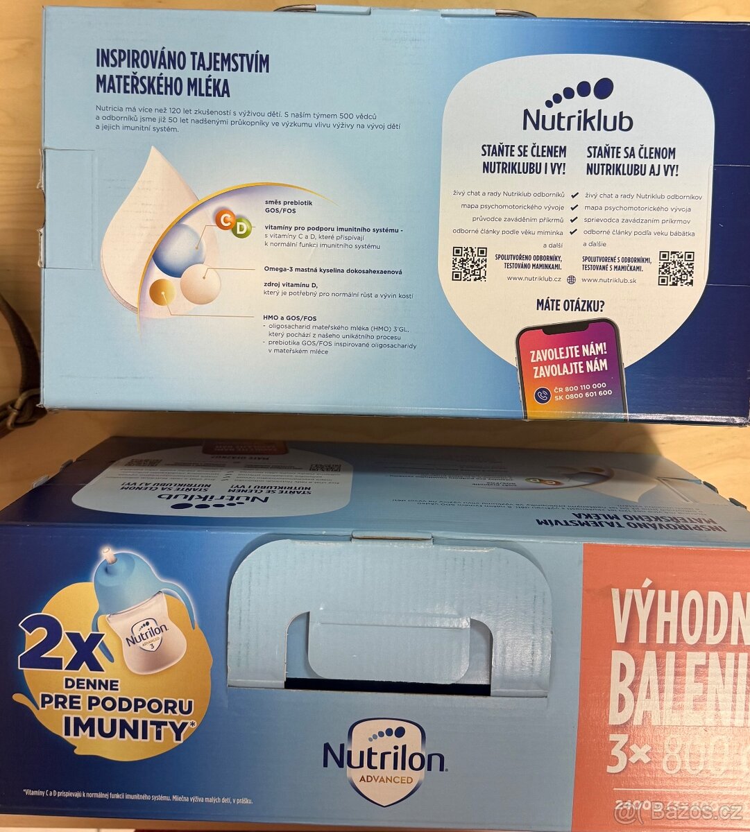 Nutrilon 3 Advanced 3x800g - 3