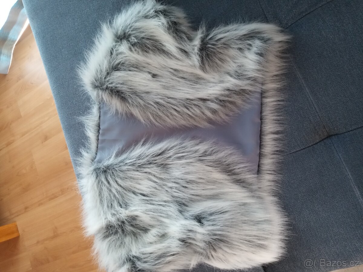 Nadherné kožešinové bolerko vel.38 - 3