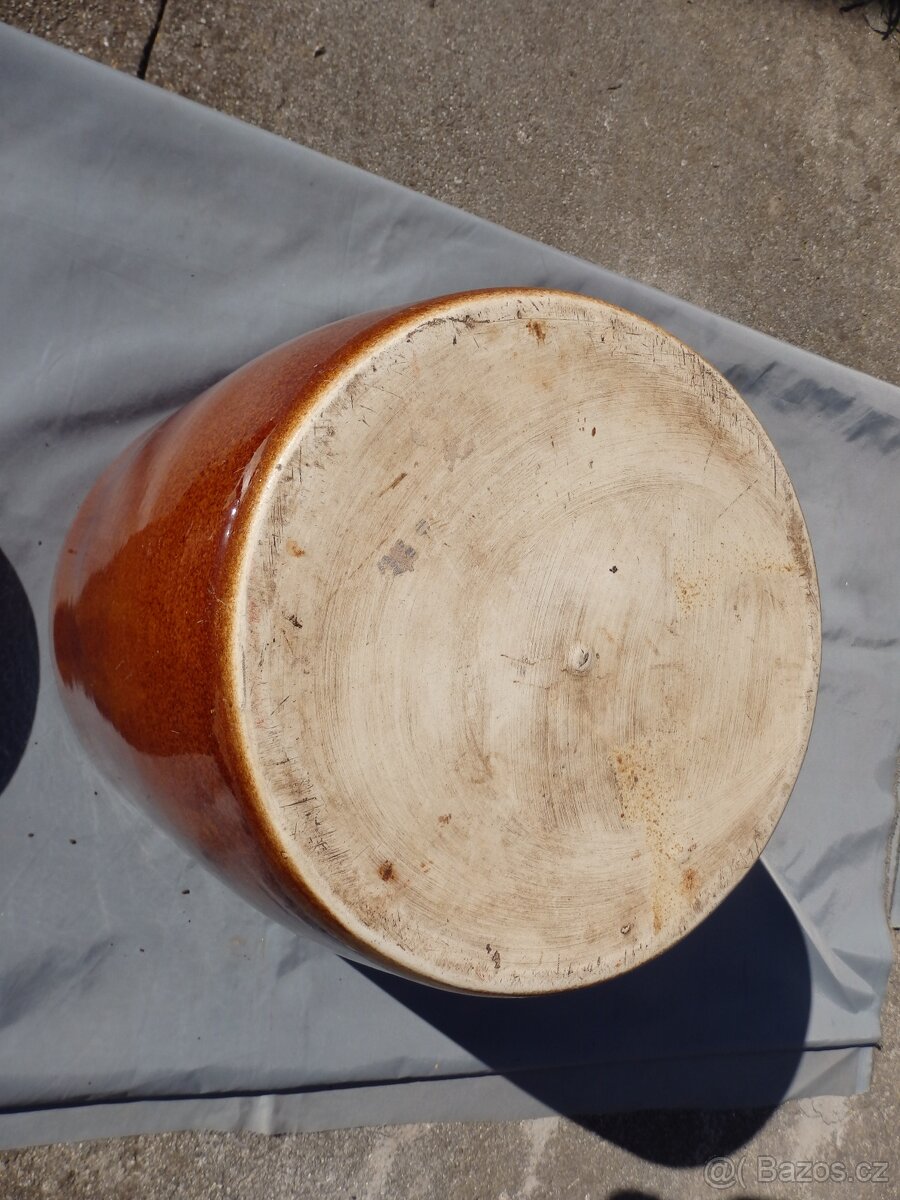 Keramická nádoba na kvašené zelí - 3