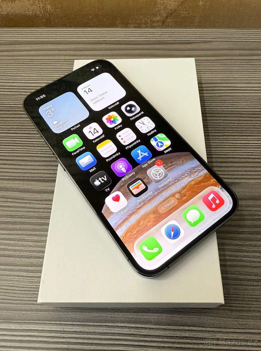 Apple iPhone 13 Pro 256GB space gray, baterie 100% - 3