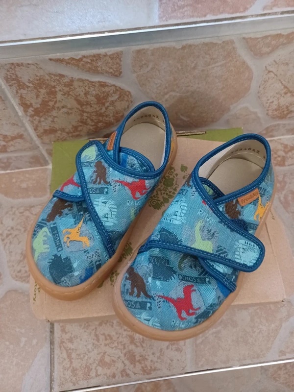 Plátěné barefoot tenisky Froddo, vel.26 - 3