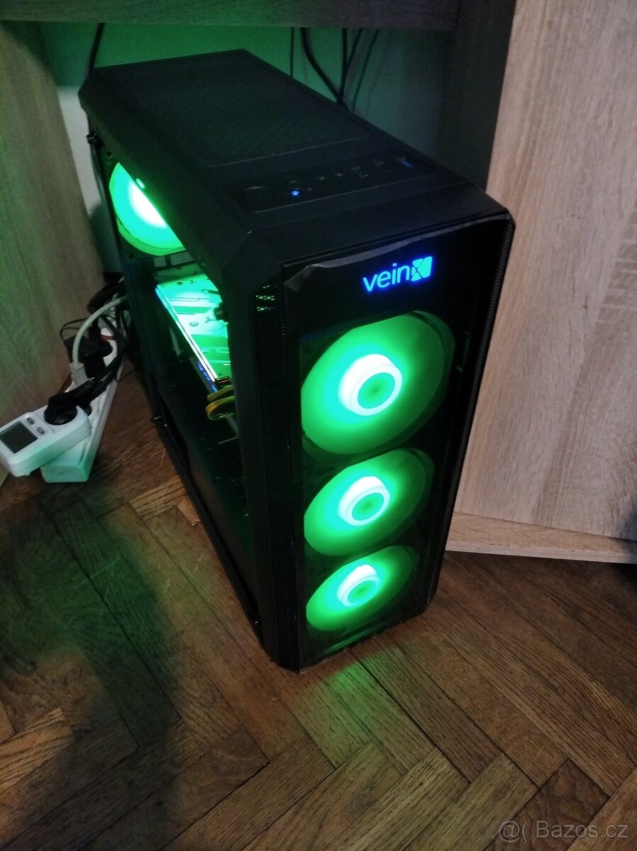 herní PC-i5 9600K+GTX 1070+16GB RAM+SSD - 3