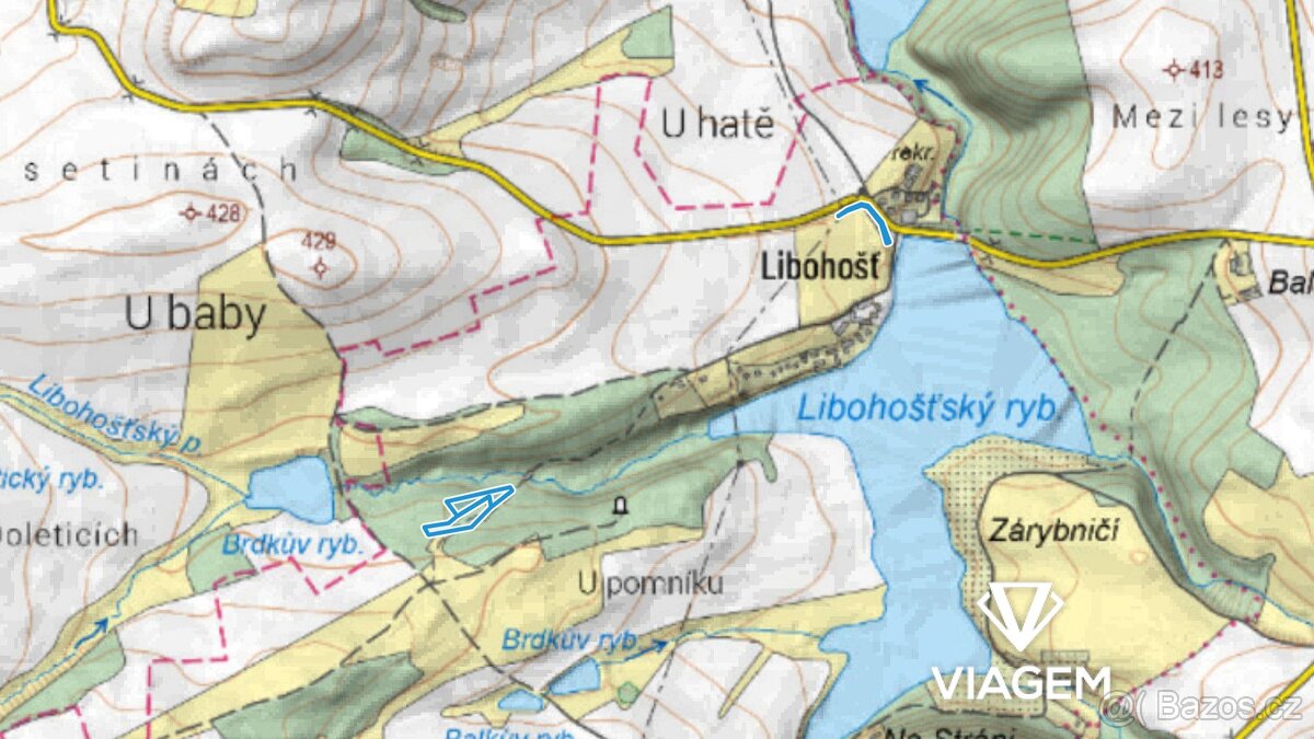 Les 4 751 m², Podíl 17 % o výměře 792 m² - 3