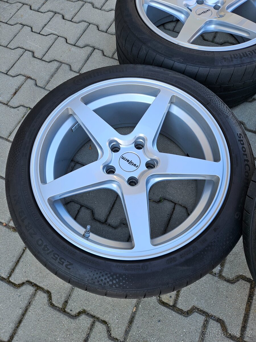 ALU Rotiform WGR 5x120 Letní Continental 255/40/19