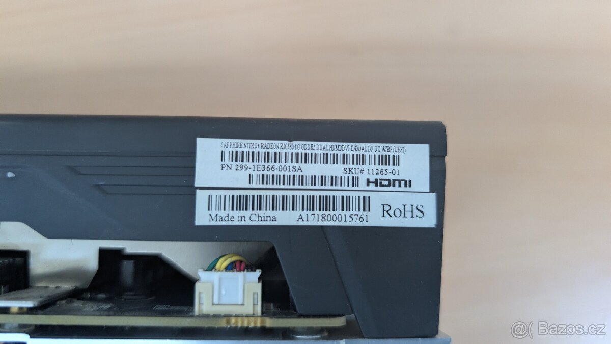 grafika Saphire Radeon nitro+ RX580 OC 8GB - 3