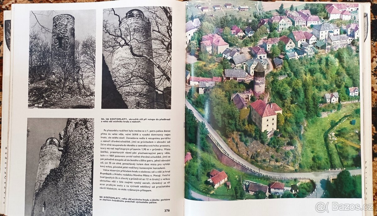 České hrady - 1.+2. díl - monumentální kniha - 990 stran - 3