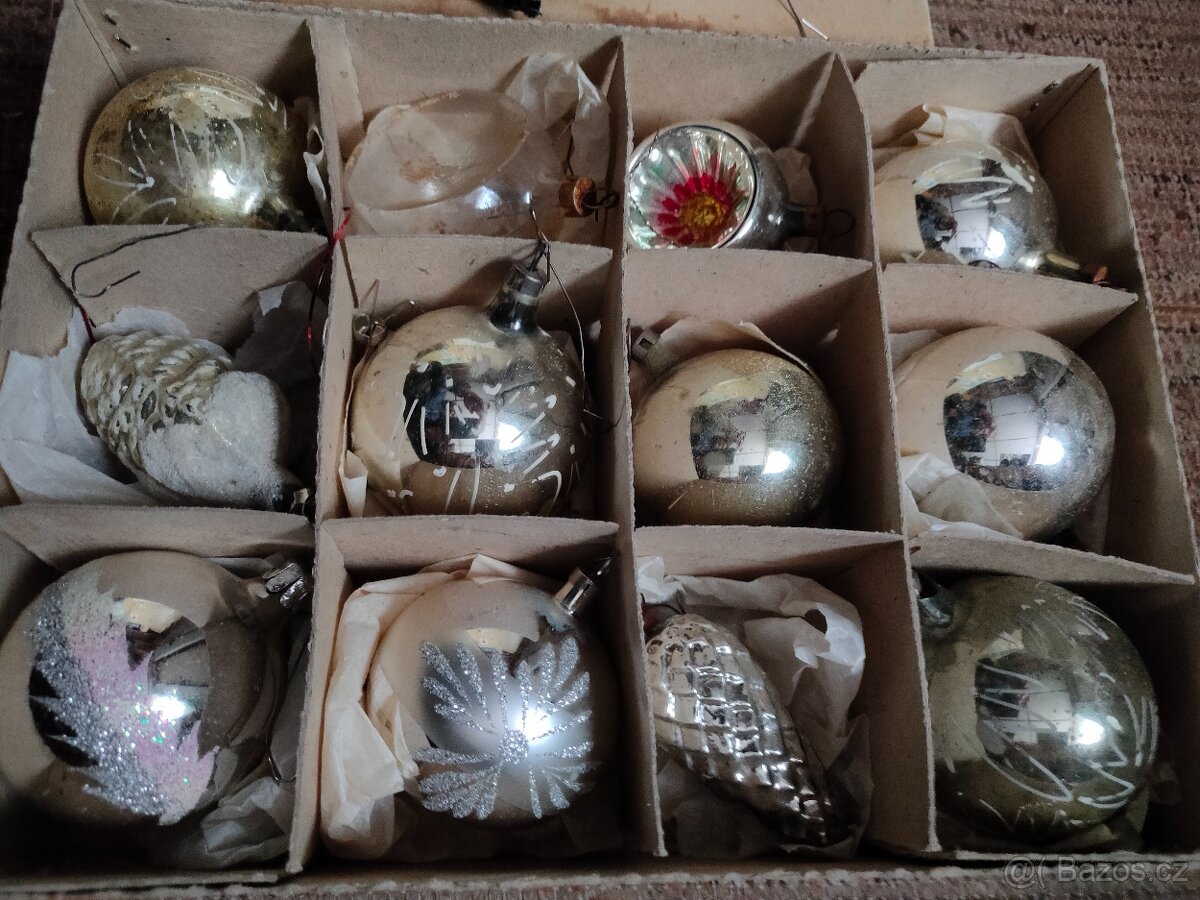 Vánoční retro ozdoby - 3