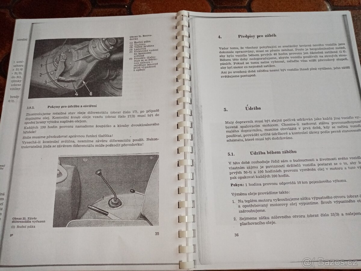 Příručka k údržbě Multicar M22 - 3