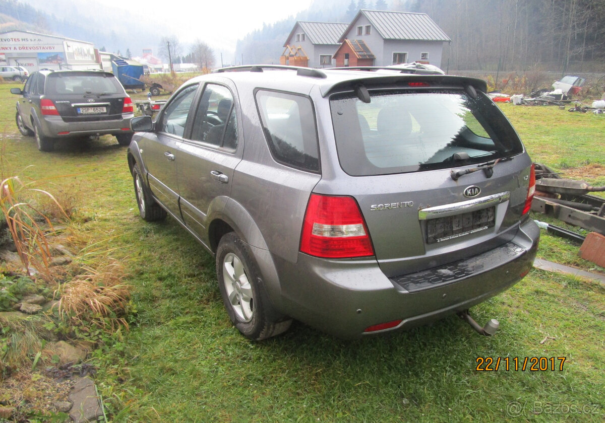 Kia Sorento Facelift 2,5 Crdi 125kw rv 2008 šeda met - 3