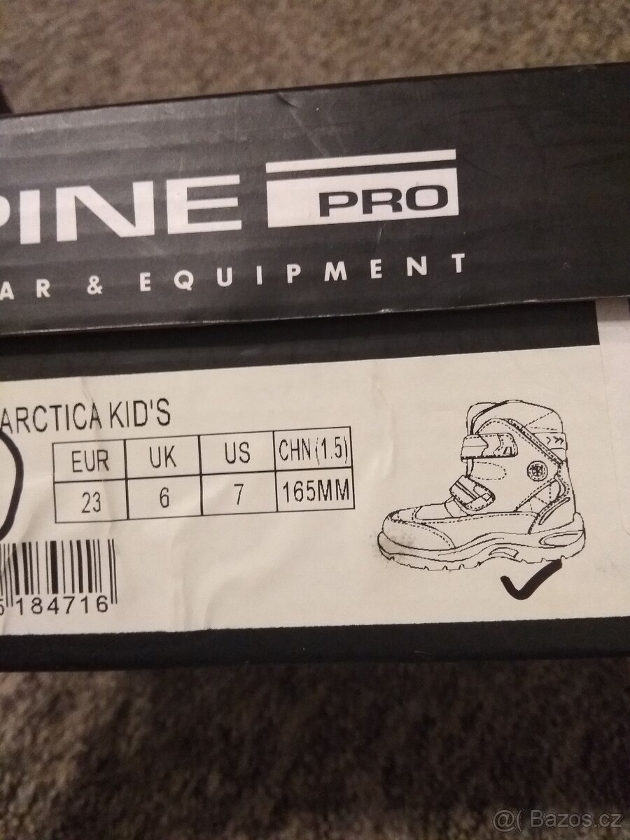 Chlapecké zimní boty Alpine vel. 23 - 3
