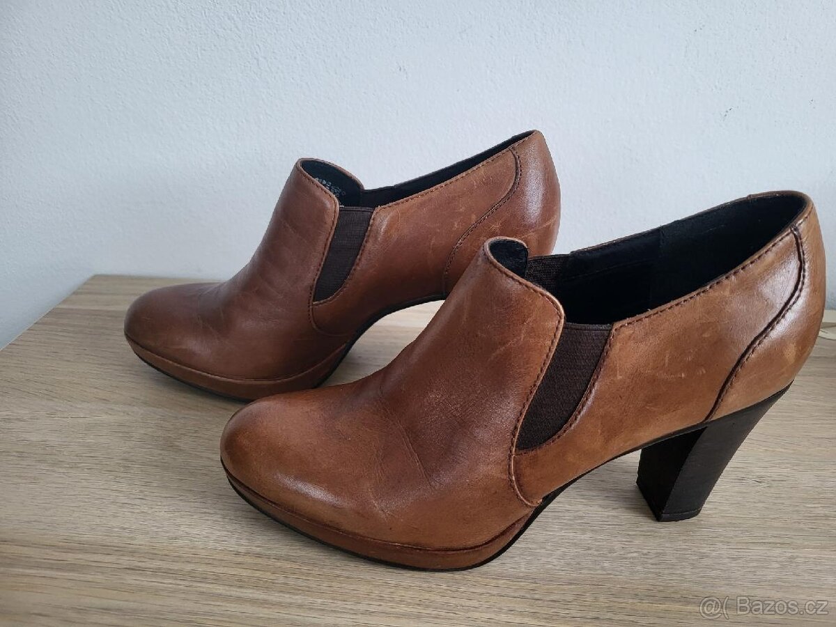 Kožené boty 5TH AVENUE, vel 37 - 3