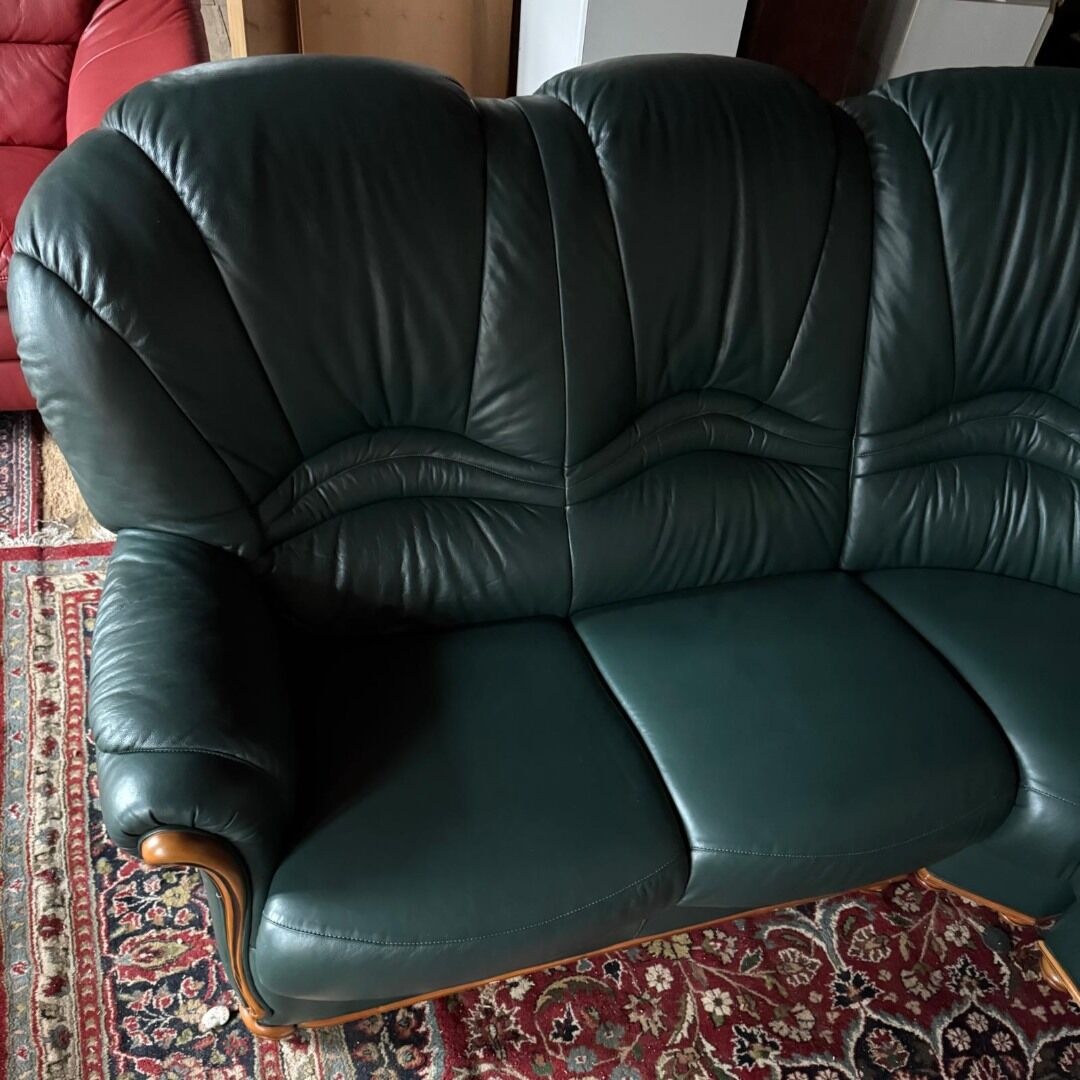 Luxusní italská kožená sedačka, 5270 - 3