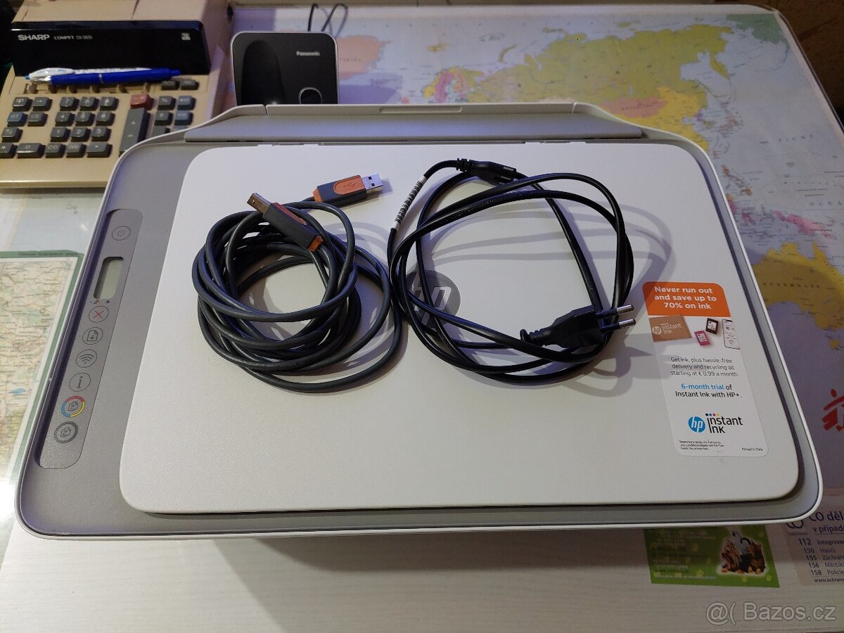 Tiskárna HP DeskJet 2720e All in One + kabel - 3