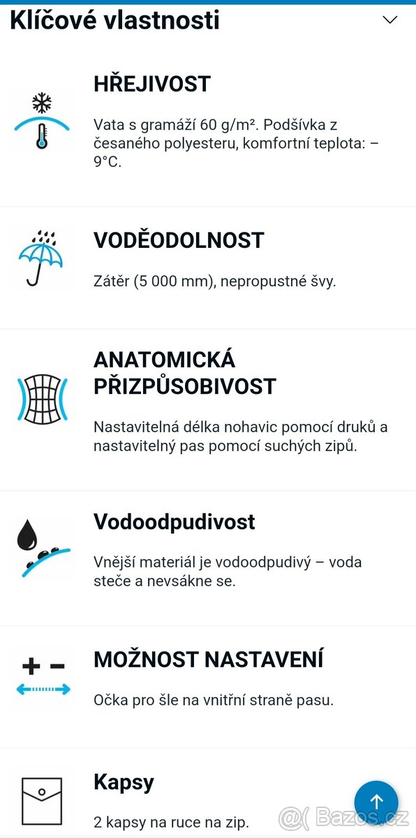 Dámské lyžařské kalhoty - 3