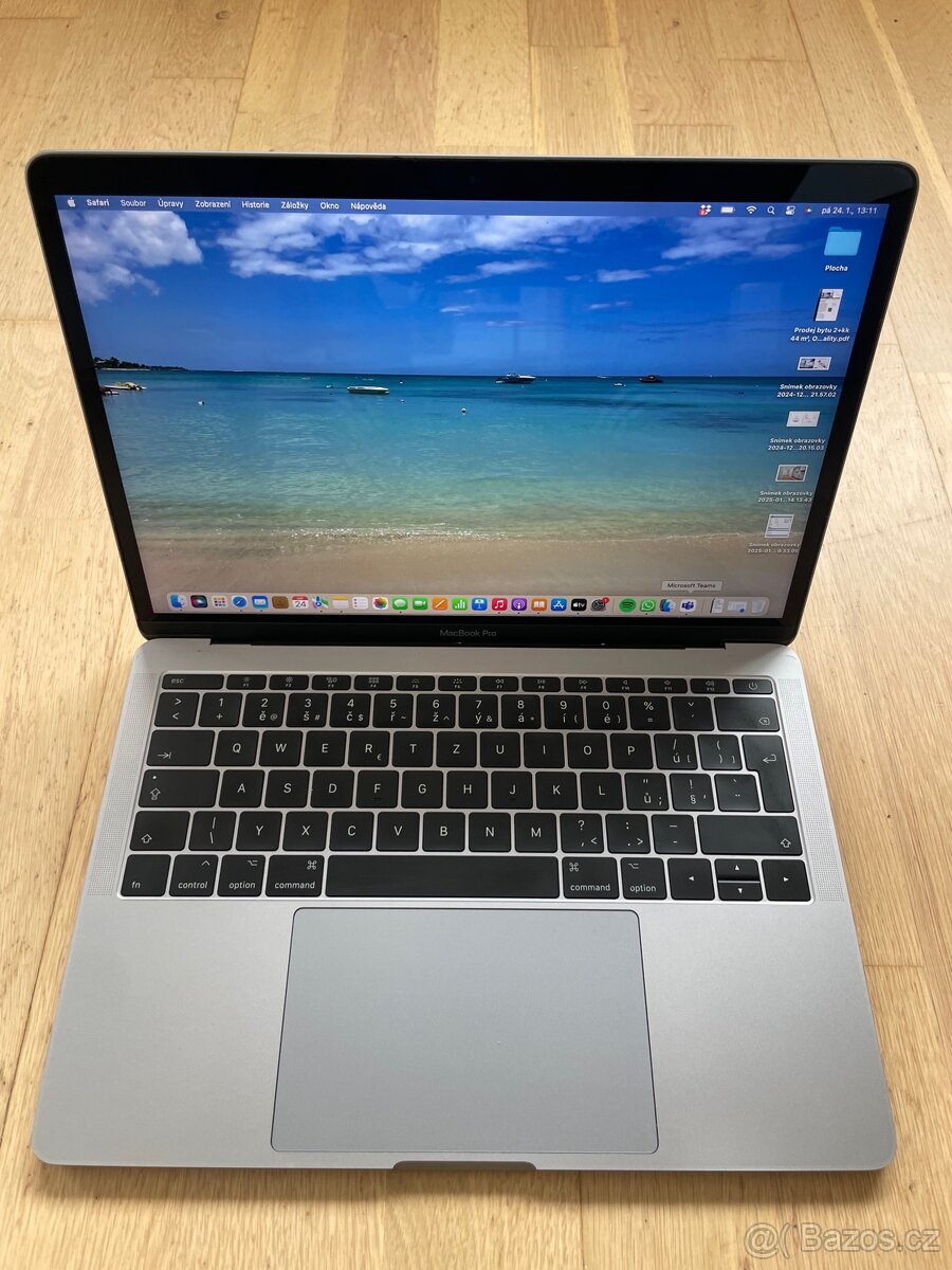 Prodám Apple MacBook Pro 13,3" 256GB (2017) i5, 8GB RAM - 3