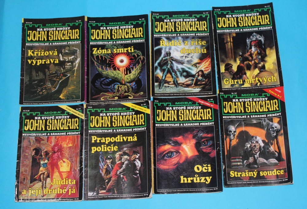 Na stopě hrůzy John Sinclair (27ks) + 3x John Sinclair (3ks) - 3