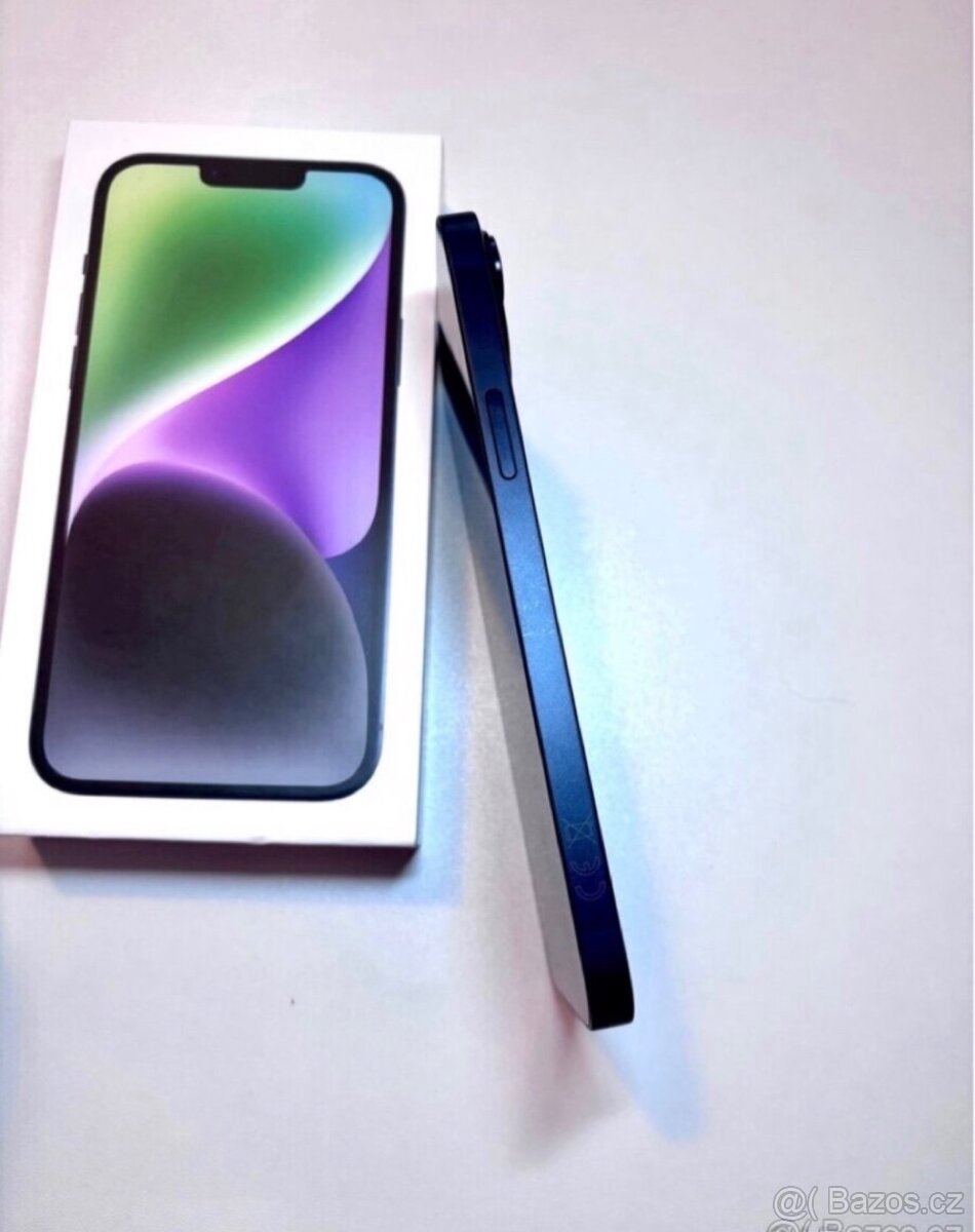 iPhone 14 plus 128gb midnight, 93% bat, hezký stav - 3